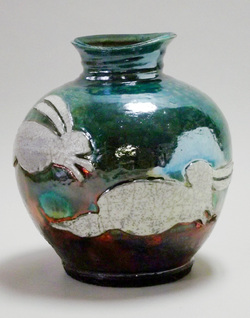 Raku Ceramic Pottery & Art for Sale By Tom Cannon