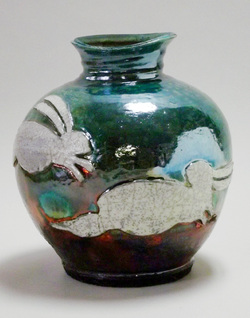 Raku Ceramic Pottery & Art for Sale By Tom Cannon